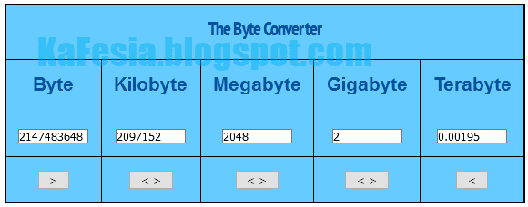 1000mb Berapa Gb